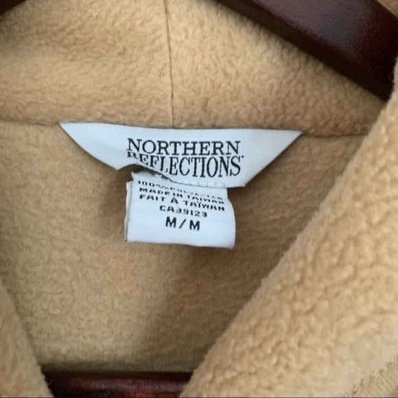 Northern Reflections Cozy Fleece Jacket Button Front M - Picture 5 of 5